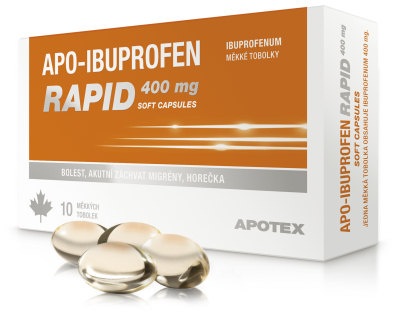 APO-IBUPROFEN RAPID 400mg soft capsules