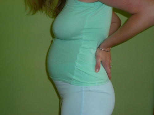 obrázek Bříško ve 22. týdnu těhotenství