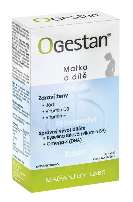 Soutěž o balíčky Ogestan – doplněk stravy pro těhotné a kojící ženy