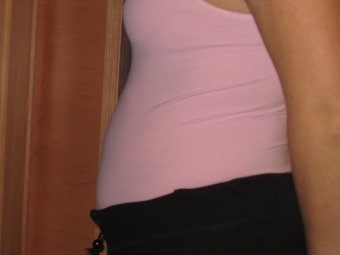 obrázek 19. týden těhotenství - bok