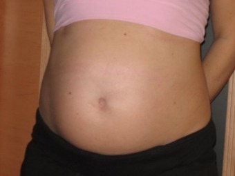 obrázek 19. týden těhotenství - profil
