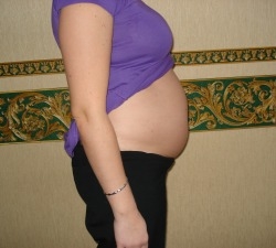 obrázek 20. týden těhotenství - bok