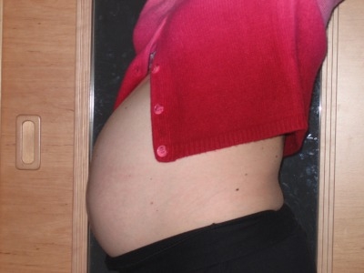 obrázek 30. týden těhotenství - bok